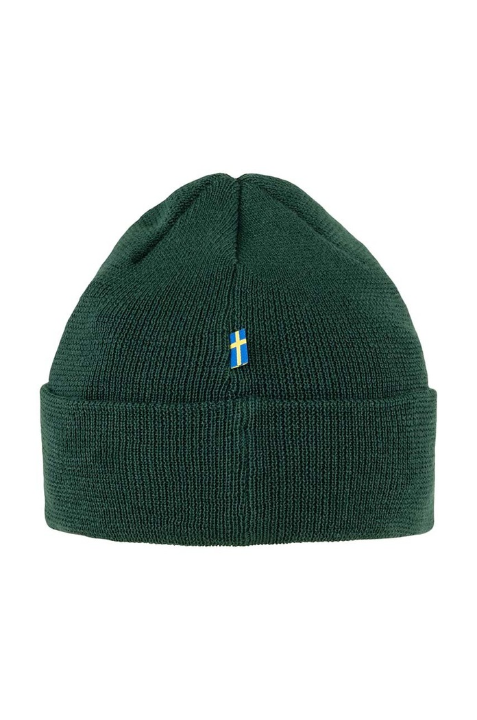 Παιδικός σκούφος Fjallraven Kids 1960 Logo Hat F78144.679 πράσινο AW23