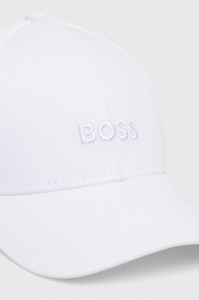 Бавовняна бейсболка BOSS Zed 50495121 білий AA00
