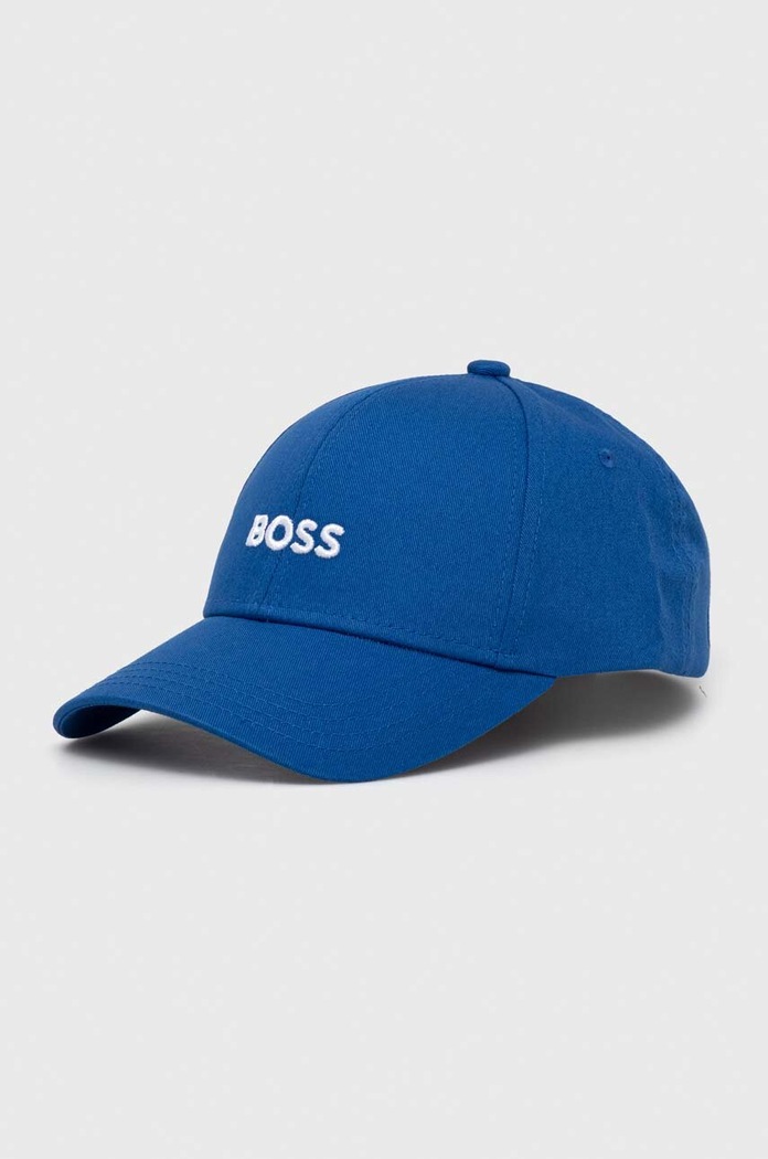 BOSS pamut baseball sapka aplikációval kék 50495121