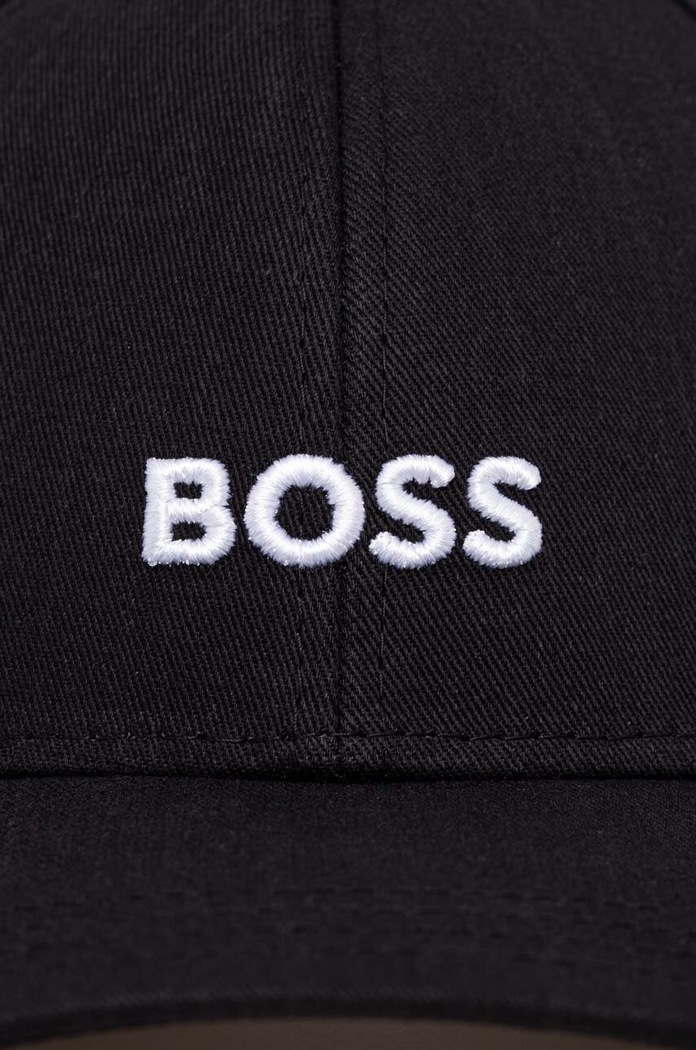 Bavlněná baseballová čepice BOSS Zed 50495121 černá AA00