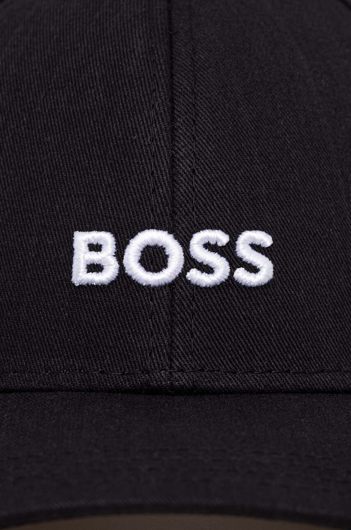 Bavlněná baseballová čepice BOSS Zed 50495121 černá AA00