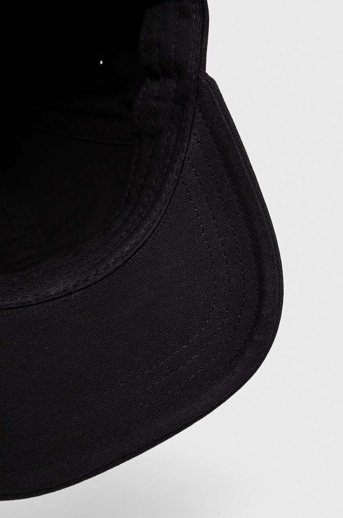 Bavlněná baseballová čepice BOSS Zed černá 50495121