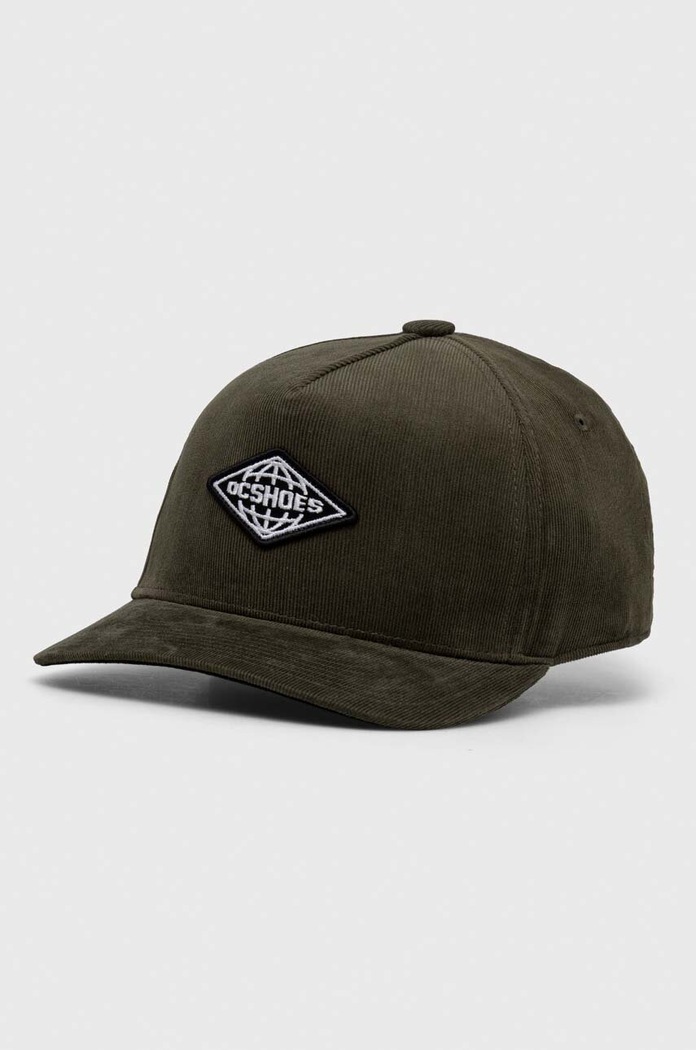Bavlněná baseballová čepice DC bavlna zelená ADYHA04151