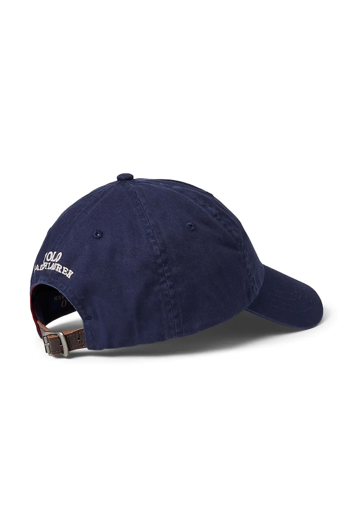 Polo Ralph Lauren șapcă de baseball din bumbac 710917437 bleumarin AW23