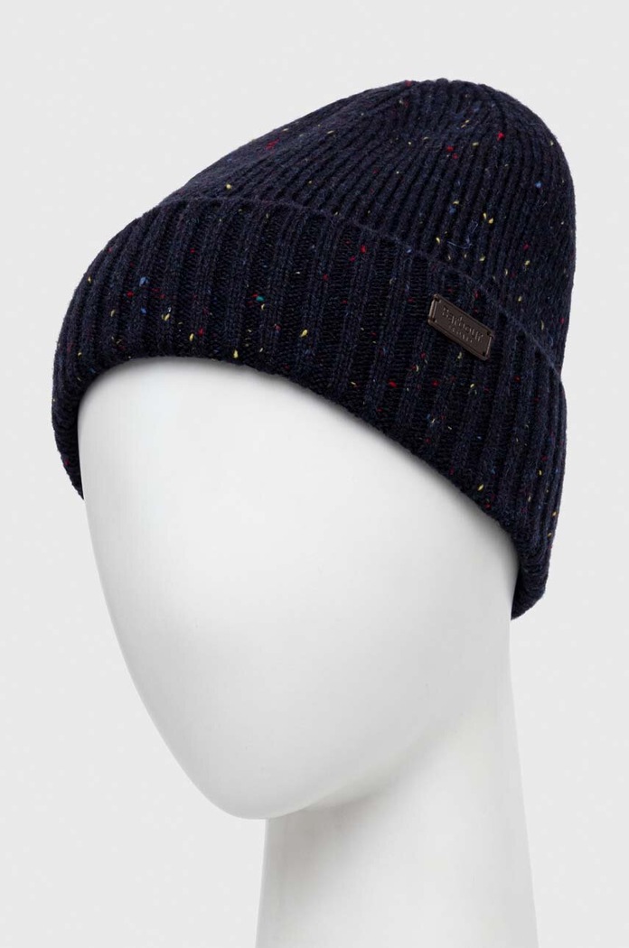 Barbour beanie and scarf Carlton Fleck Beanie & Scarf Gift Set navy MGS0047