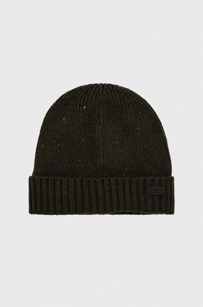Barbour beanie and scarf Carlton Fleck Beanie & Scarf Gift Set MGS0047 green AA00