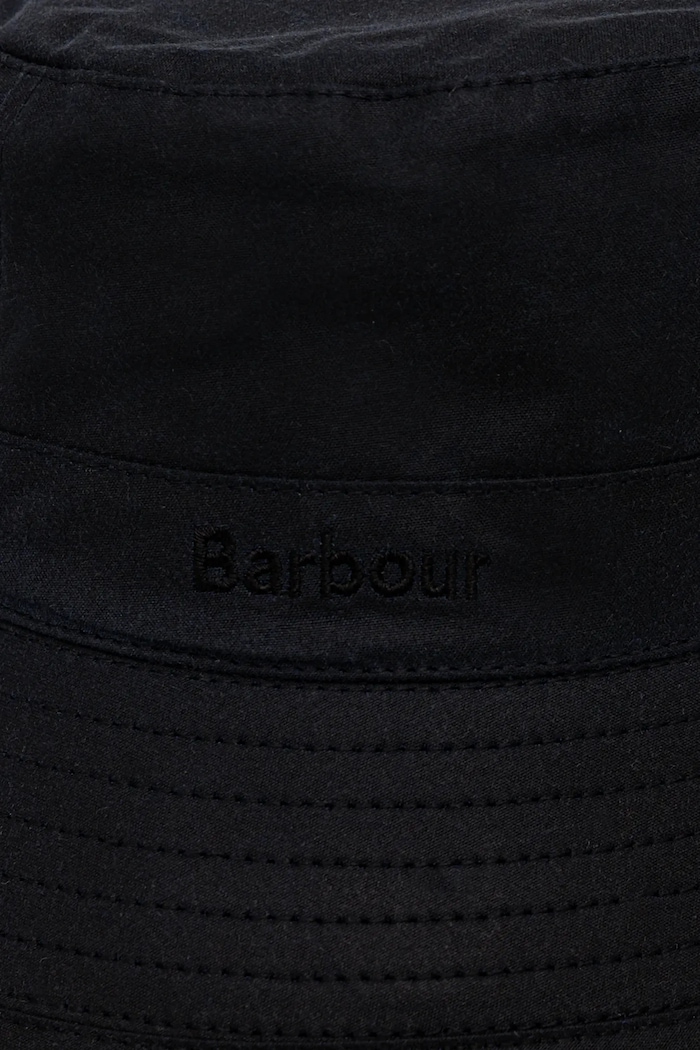 Bavlněný klobouk Barbour Wax Sports MHA0001 námořnická modř AW25