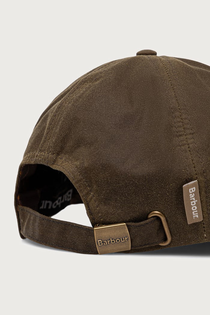 Akcesoria Barbour Czapka bejsbolówka męska bawełniana MHA0005 zielony
