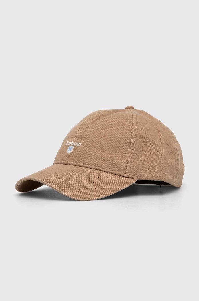 Barbour șapcă de baseball din bumbac pentru bărbați bej MHA0274