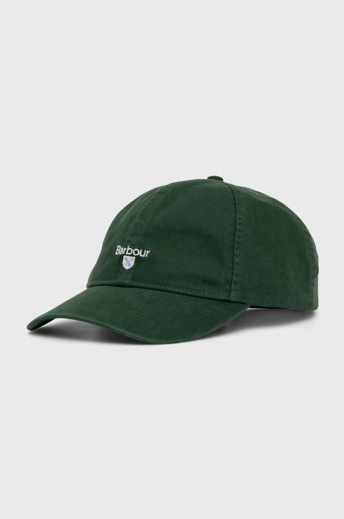 Barbour șapcă de baseball din bumbac pentru bărbați verde MHA0274