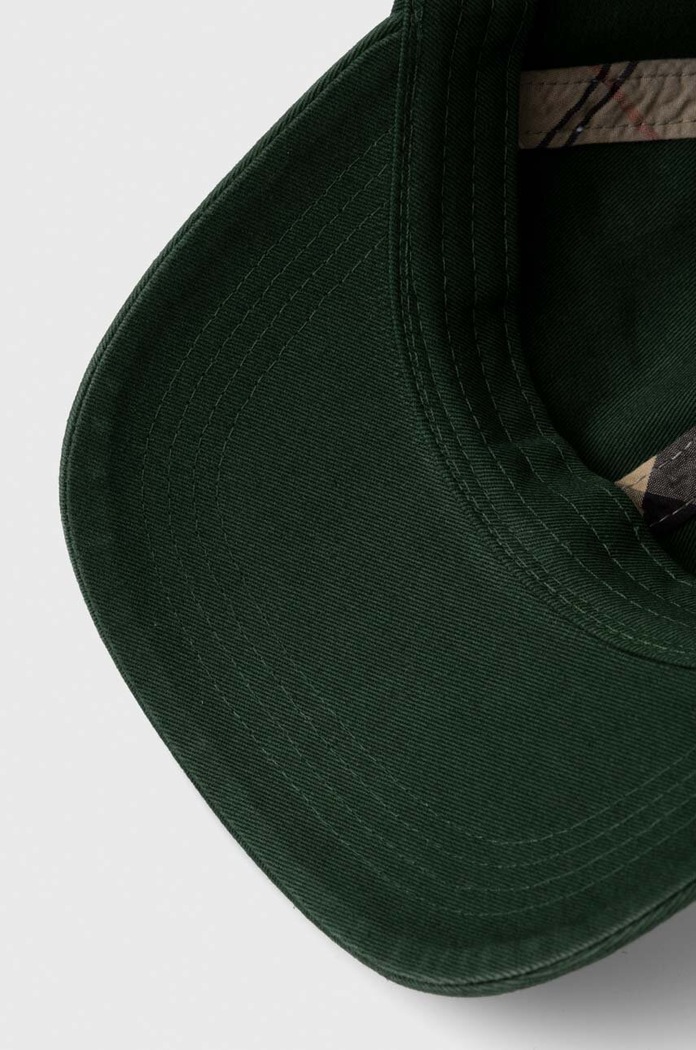 Barbour șapcă de baseball din bumbac pentru bărbați verde MHA0274
