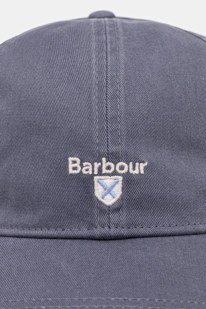 Barbour șapcă de baseball pentru bărbați din bumbac MHA0274 albastru AA00
