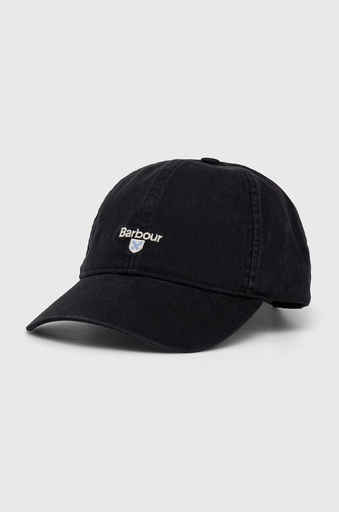 Barbour șapcă de baseball din bumbac pentru bărbați negru MHA0274