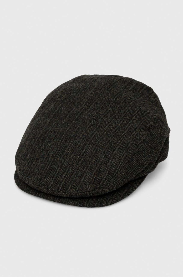 Вълнен каскет Barbour вълна зелен MHA0483