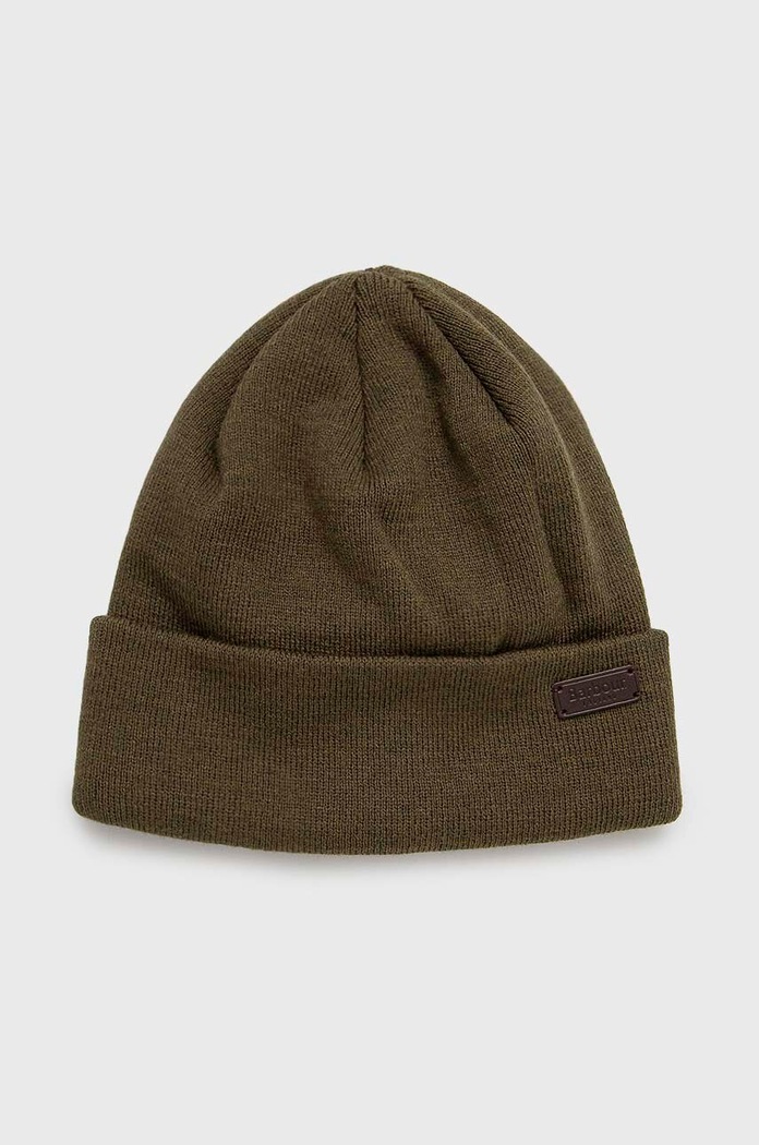 Шапка Barbour дебел зелен MHA0820