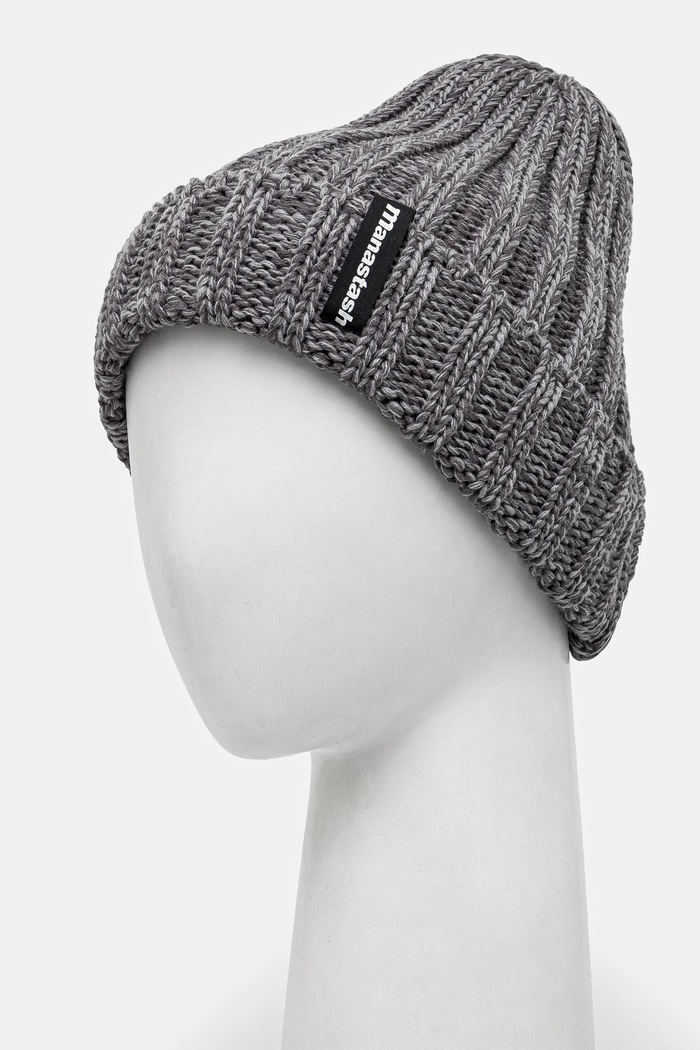 Doplnky Čiapka Manastash 90'S Logo Beanie Ii 7923974005 sivá