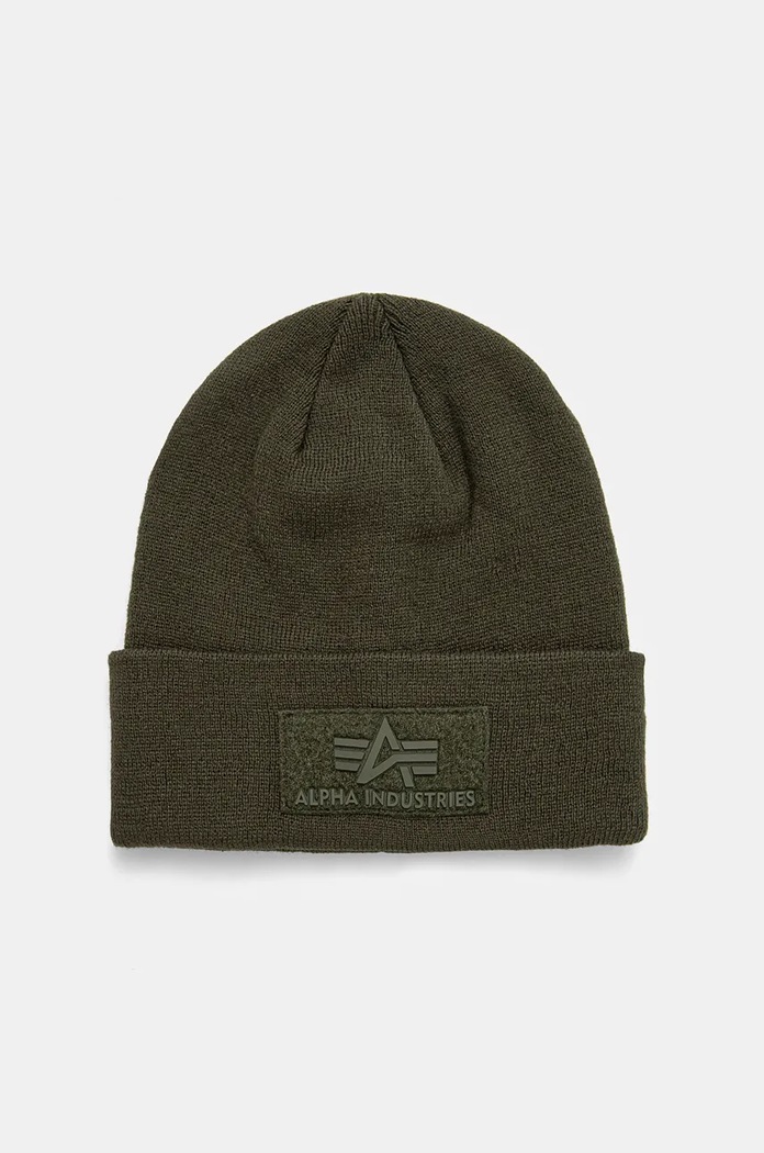 Alpha Industries czapka Velcro aplikacja zielony 118943.03