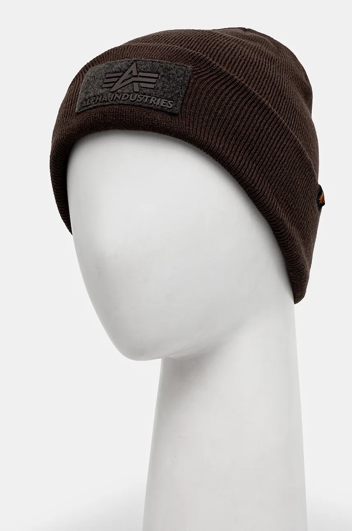 Doplňky Čepice Alpha Industries 118943.03 hnědá