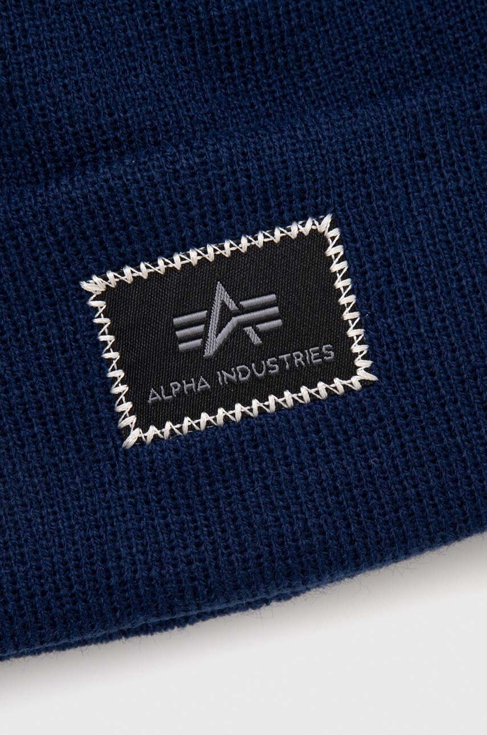 Kiegészítők Alpha Industries sapka X-Fit Beanie 168905.07 sötétkék