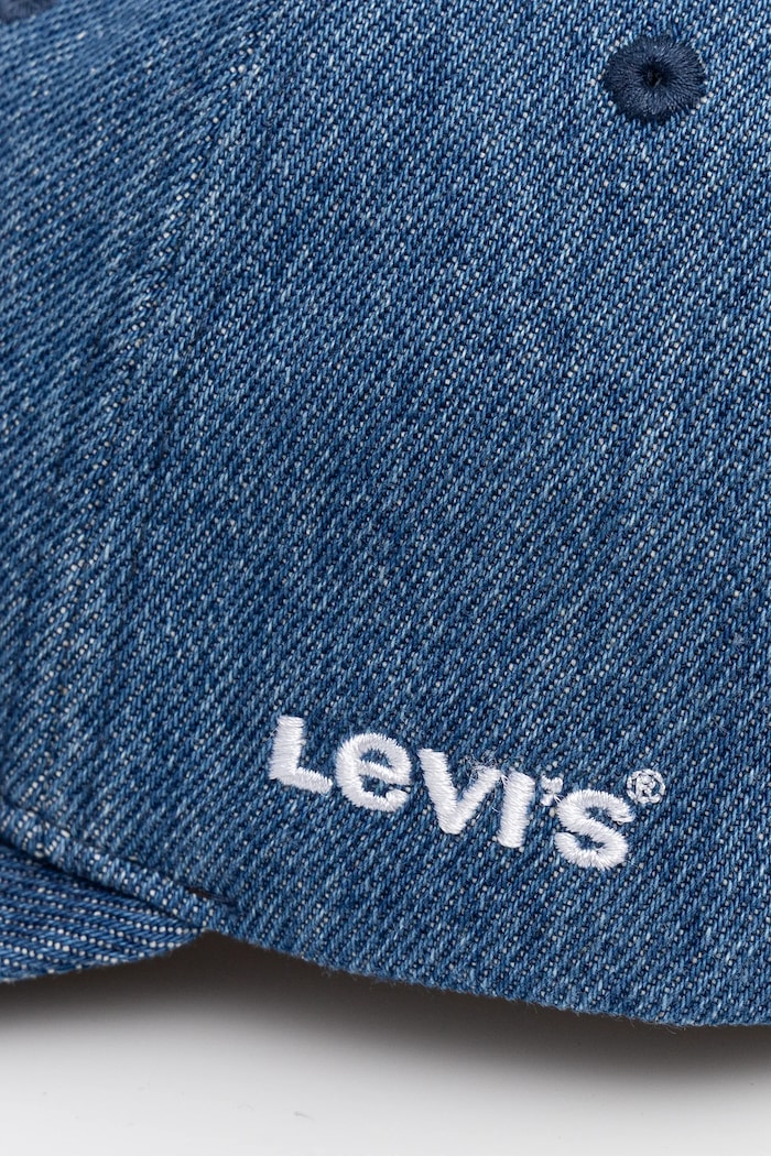 Levi's șapcă de baseball din bumbac D7589.0002 albastru AW23