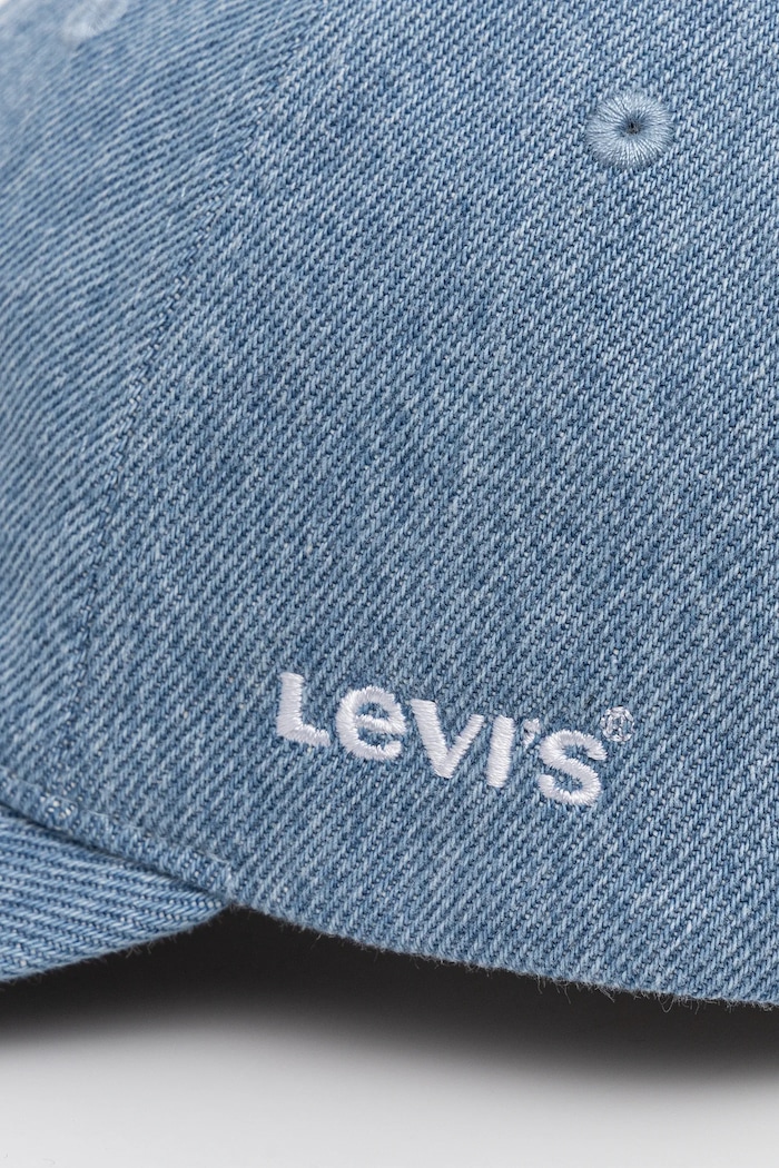 Levi's Șapcă de baseball din bumbac D7589.0003 albastru AW23
