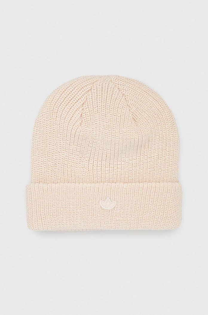 adidas Originals czapka pozostałe beżowy IL8443