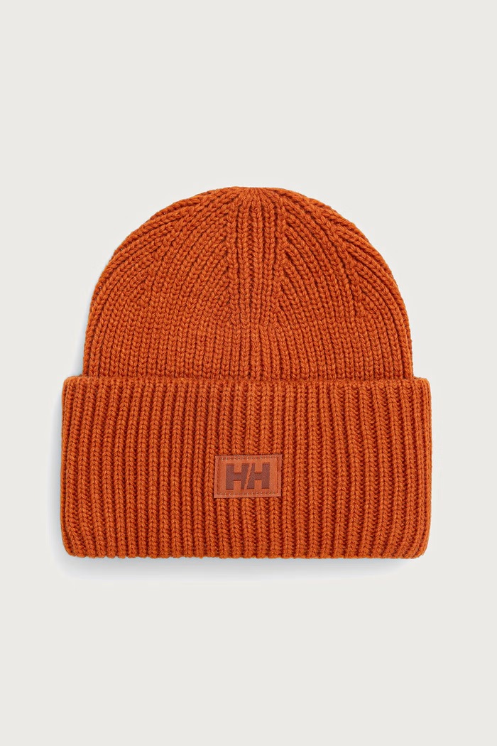 Helly Hansen Czapka beanie HH RIB BEANIE pomarańczowy 54020