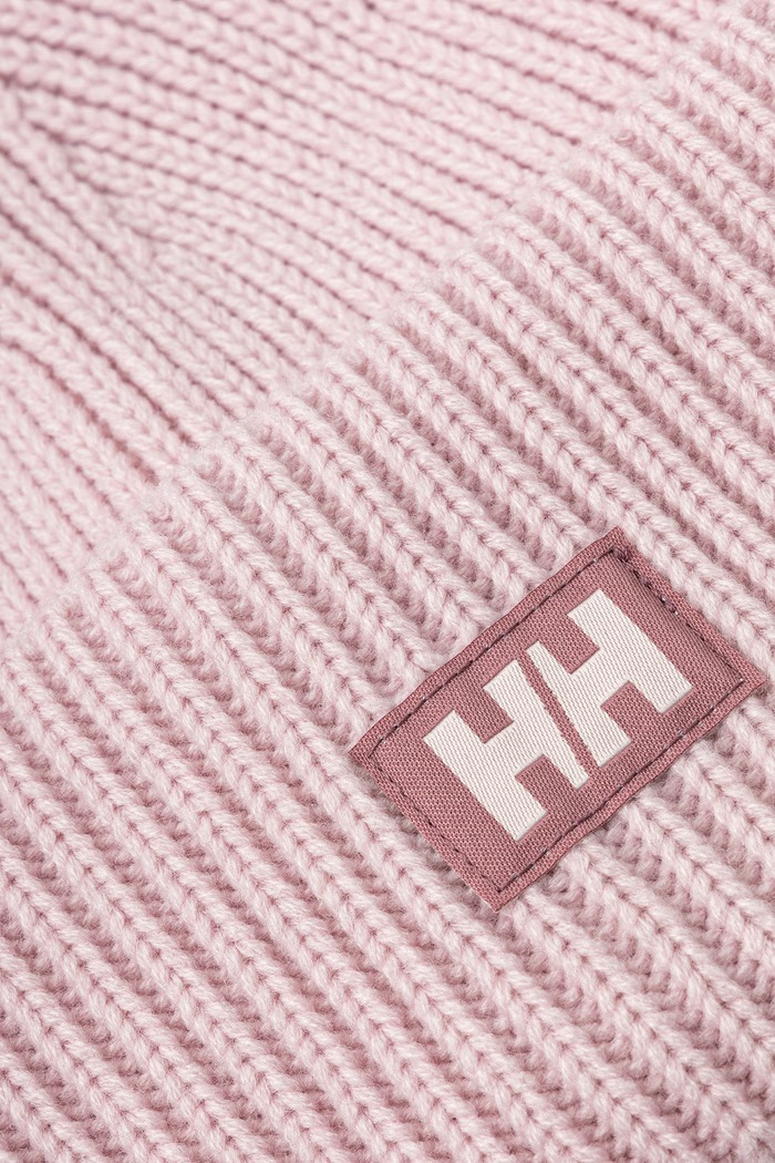 Helly Hansen czapka beanie HH RIB BEANIE 54020 różowy AW25