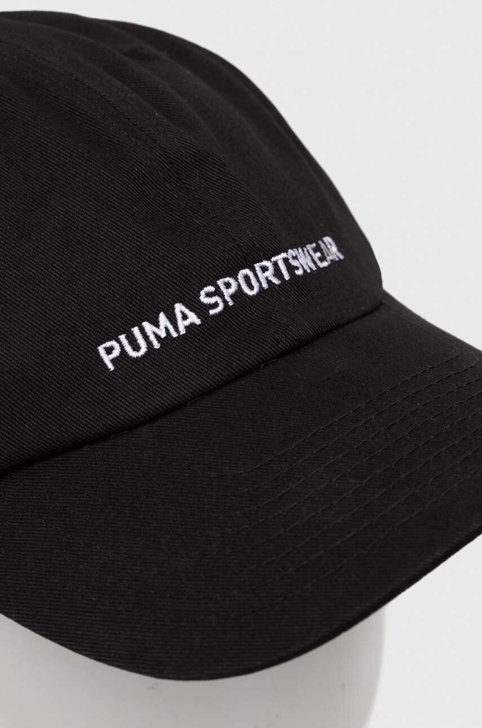 Bavlnená šiltovka Puma 24036 čierna AW24