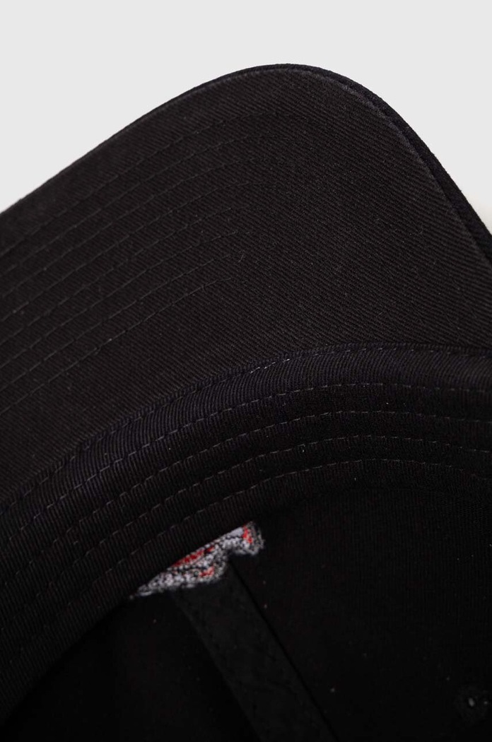 Βαμβακερό καπέλο του μπέιζμπολ Puma μαύρο 24605.