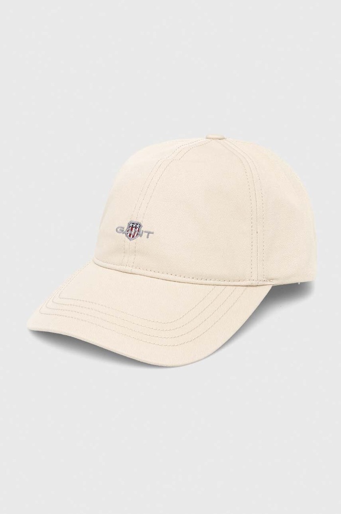 Gant șapcă de baseball din bumbac bumbac bej 9900111