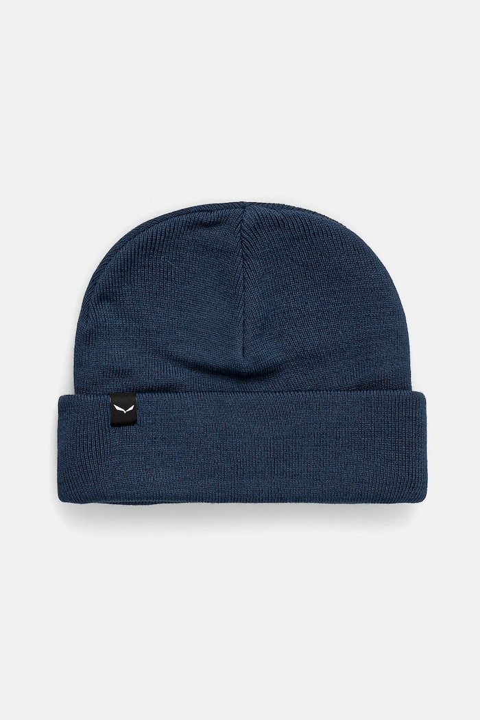 Salewa Beanie cu lână Puez Marino Beanie albastru 00.0000028773