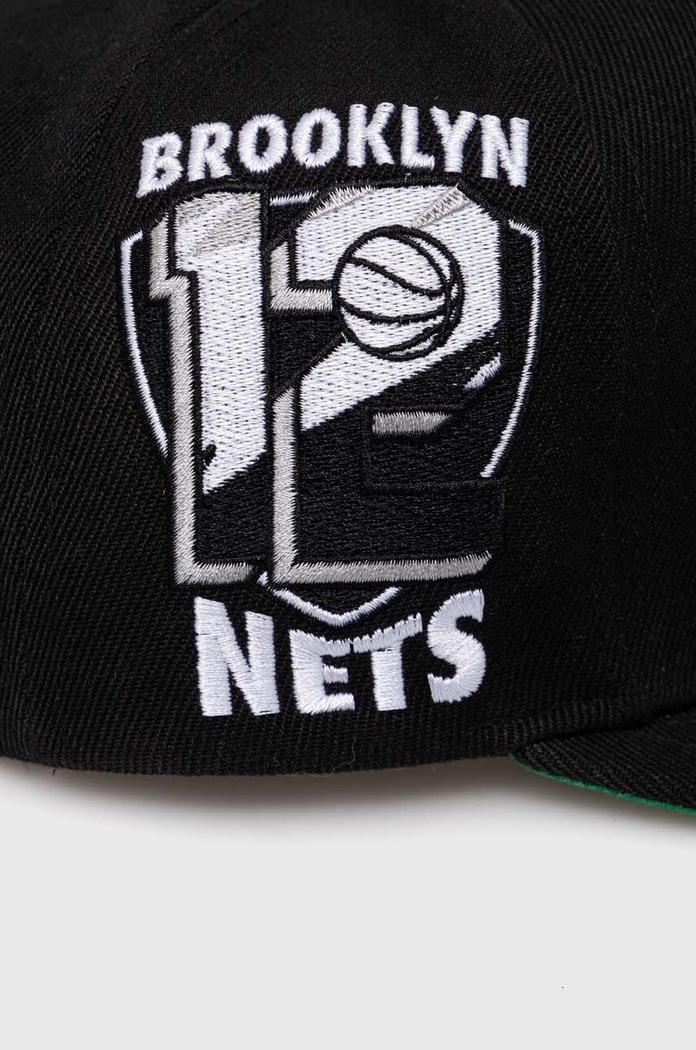 Αξεσουάρ Καπέλο Mitchell&Ness BROOKLYN NETS HHSS6044.BNEYYPPPBLC μαύρο