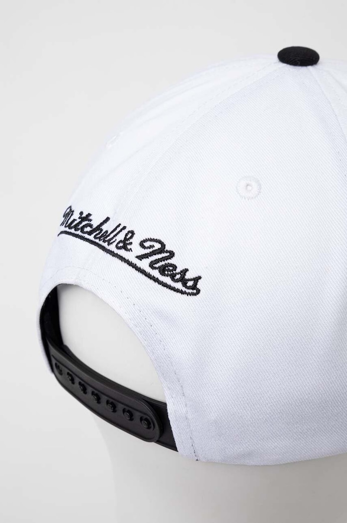 Mitchell&Ness șapcă de baseball din bumbac CHICAGO BULLS HHSS6001.CBUYYPPPWHI alb AW23