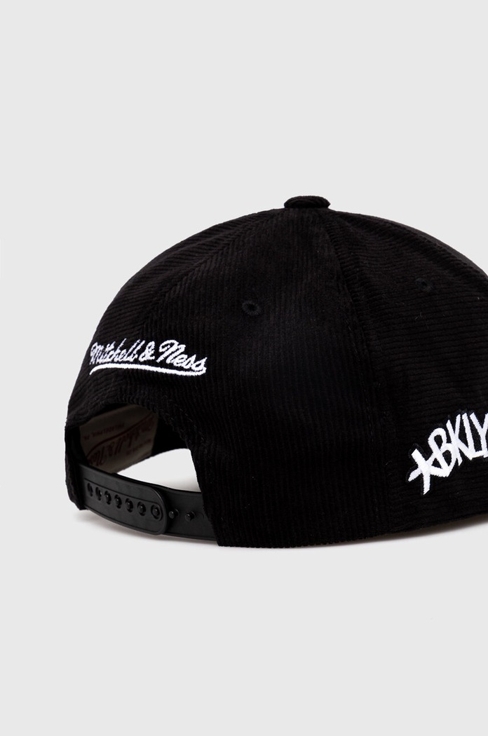 Accesorii Mitchell&Ness șapcă de baseball din bumbac BROOKLYN NETS HHSS6049.BNEYYPPPBLC negru