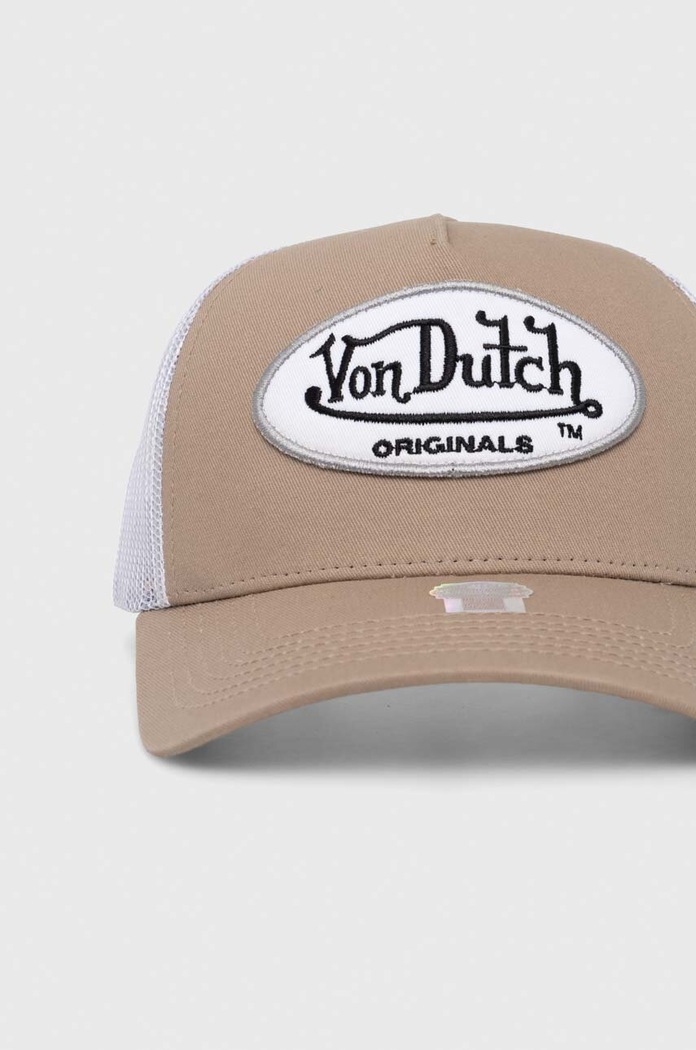 Kapa sa šiltom Von Dutch 7030091 bež AW23