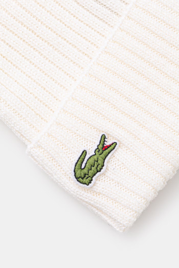 Αξεσουάρ Μάλλινο σκουφί Lacoste RB0001 μπεζ