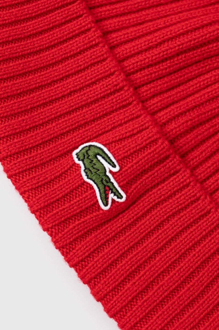 Αξεσουάρ Μάλλινο σκουφί Lacoste RB0001 κόκκινο