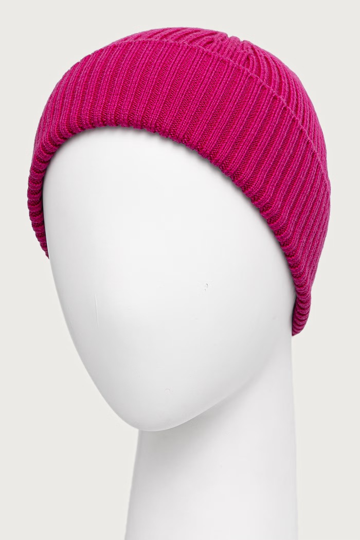 Akcesoria Lacoste Czapka wełniana RB0001 różowy