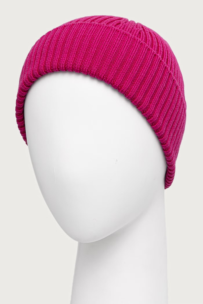 Akcesoria Lacoste Czapka wełniana RB0001 różowy