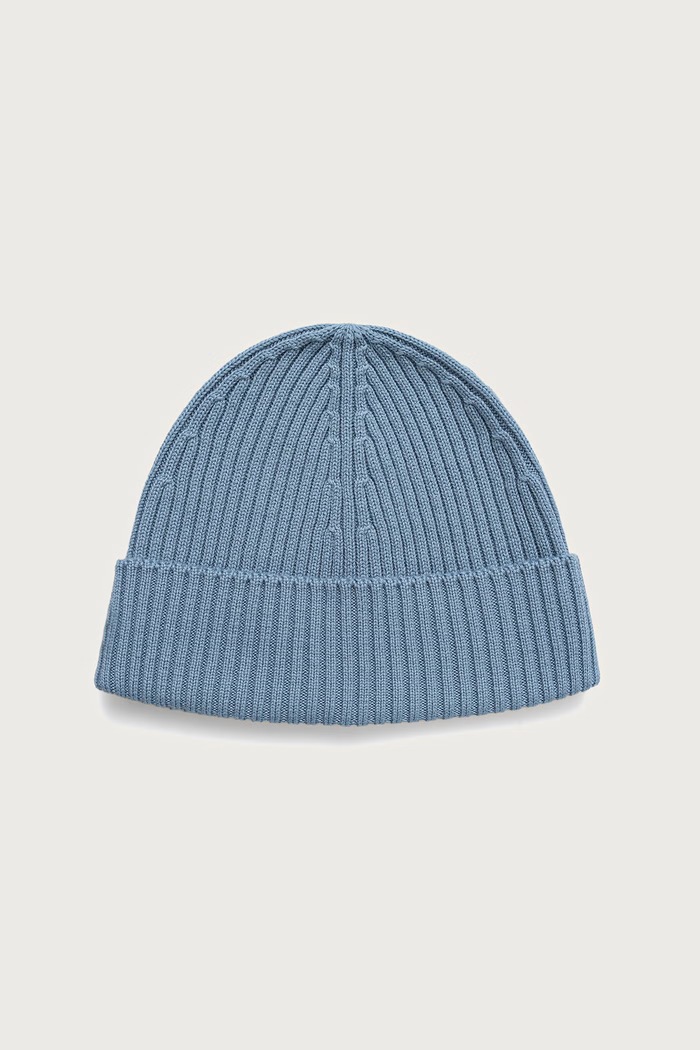 Lacoste Czapka wełniana niebieski RB0001