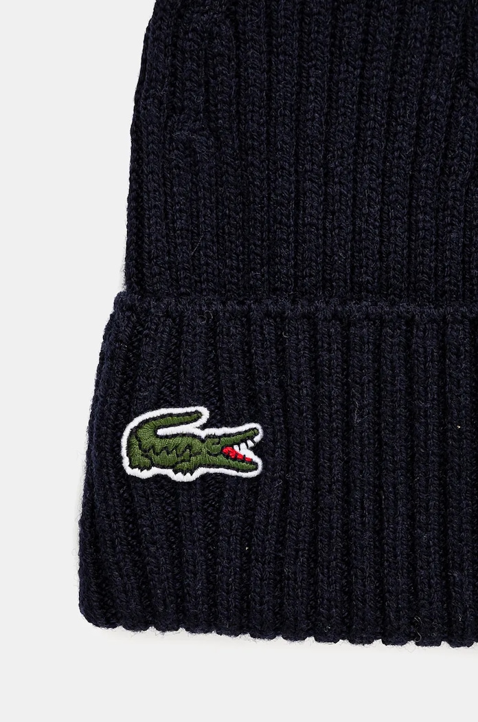 Αξεσουάρ Μάλλινο σκουφί Lacoste RB0001 σκούρο μπλε