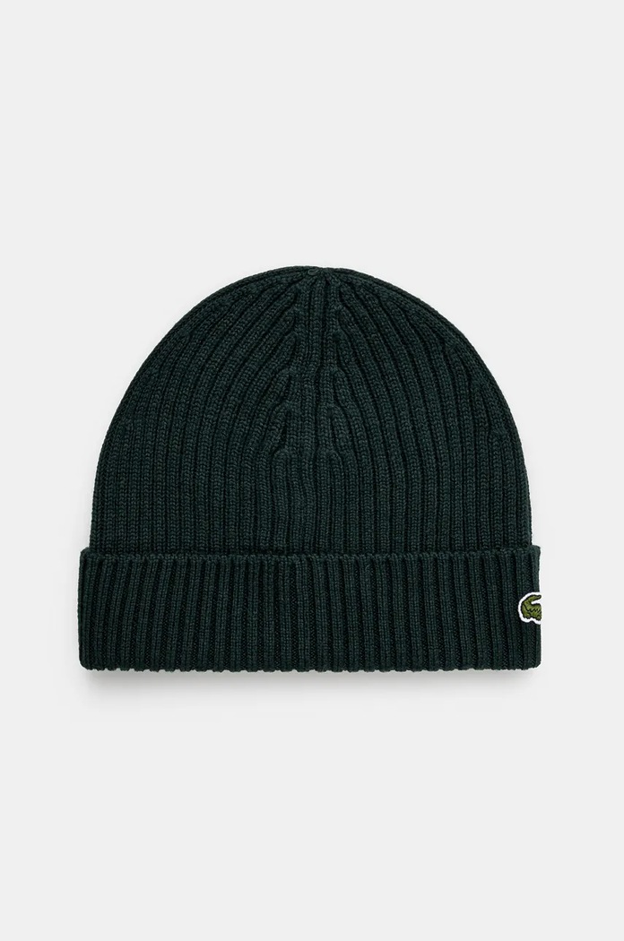 Lacoste berretto in lana lana verde RB0001