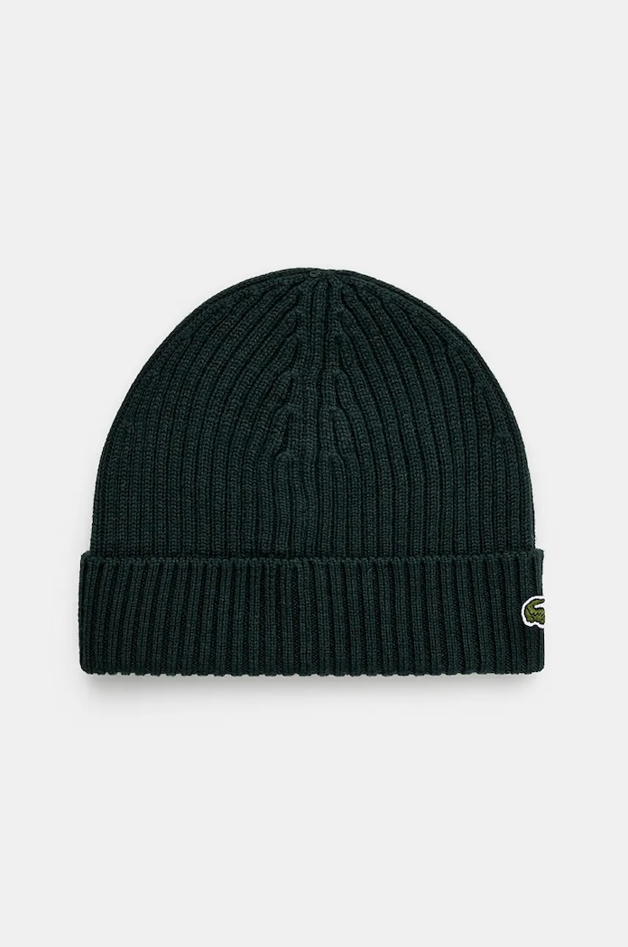Lacoste berretto in lana lana verde RB0001