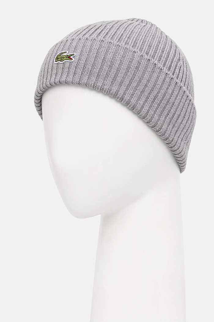 Lacoste wełniane RB0001 szary AW25