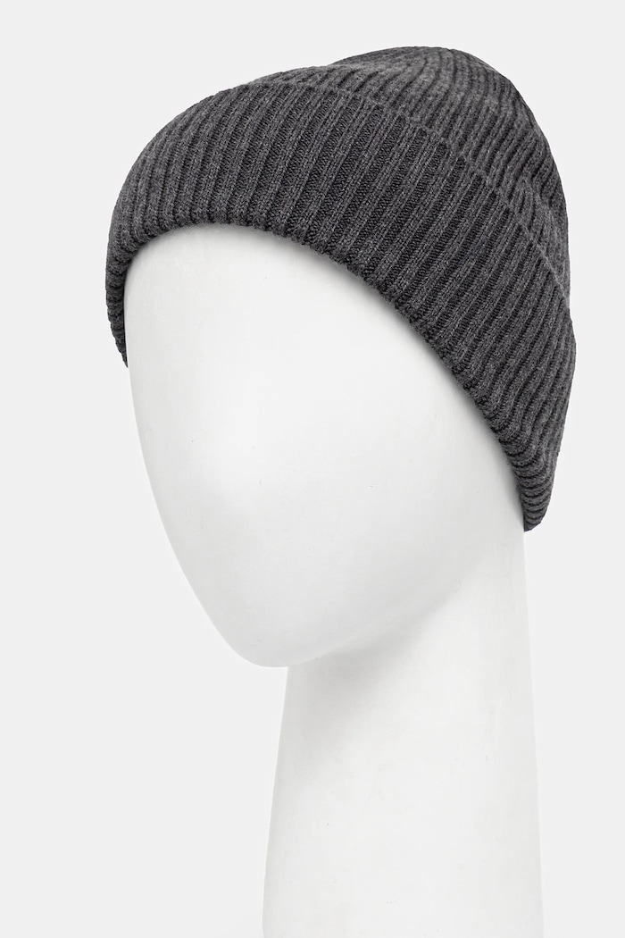 Lacoste wool beanie RB0001 gray AW25