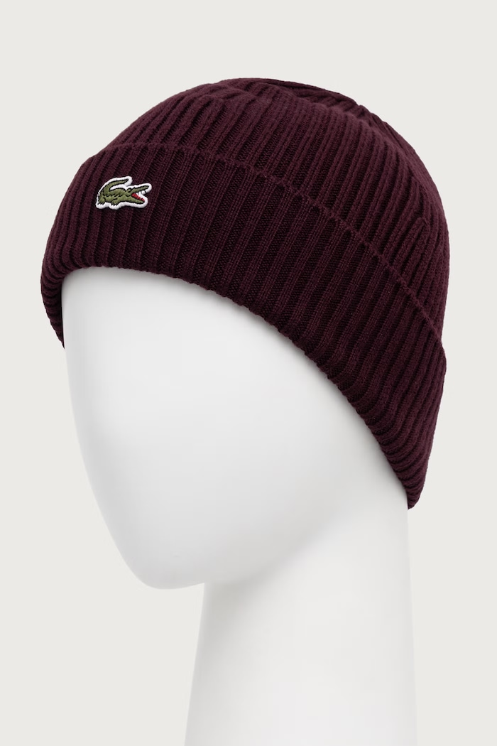 Lacoste Μαλλί RB0001 μπορντό AW25