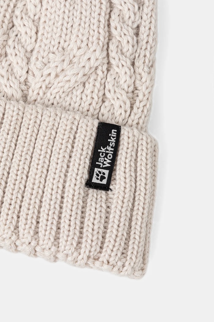 Accesorii Jack Wolfskin Căciulă Pompom 1905092 bej