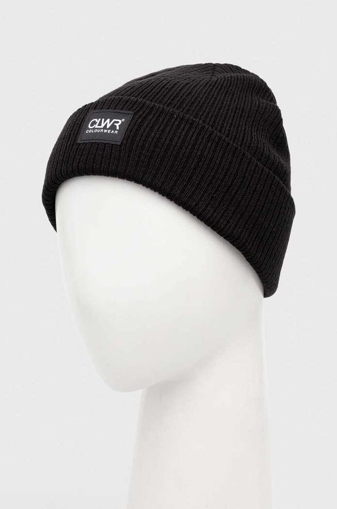 Colourwear caciula 7210196 negru AW23