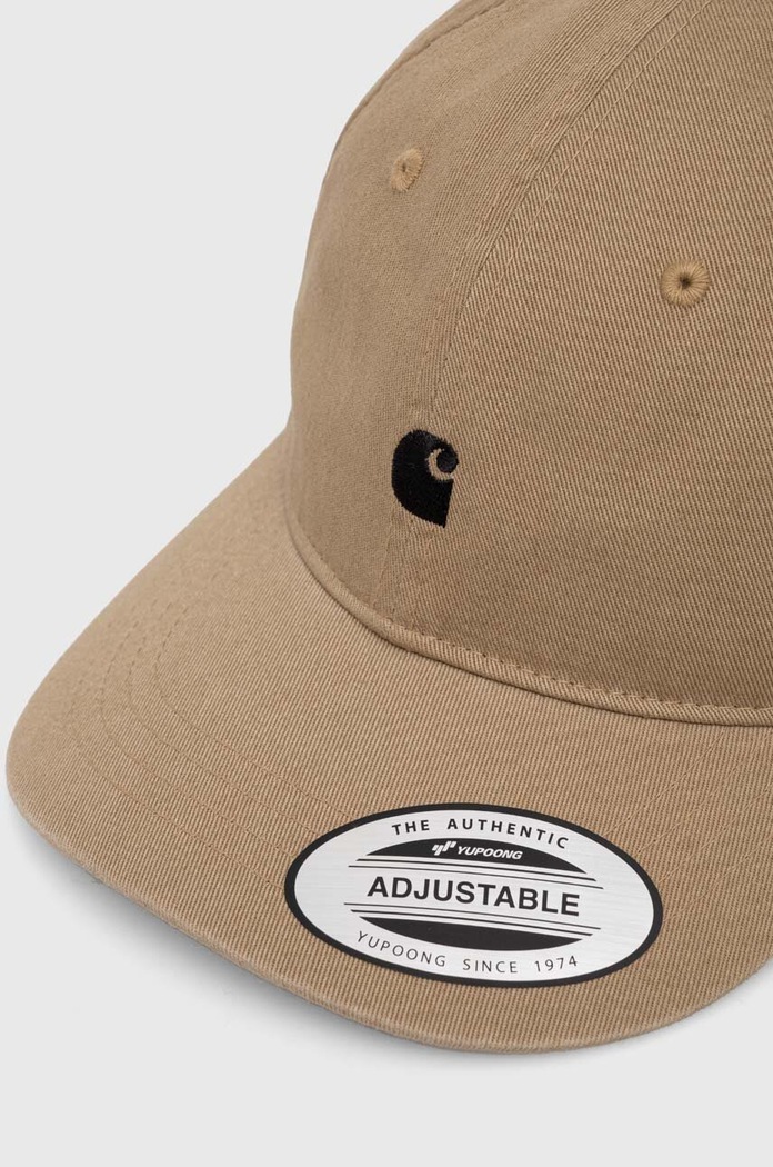 Carhartt WIP cotton baseball cap I023750.0DKXX beige AW23